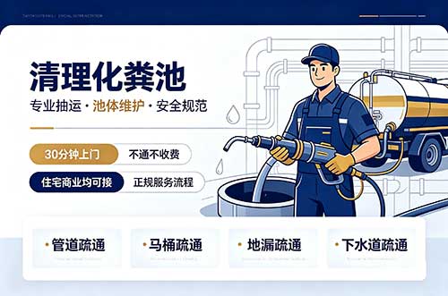 四会清理化粪池